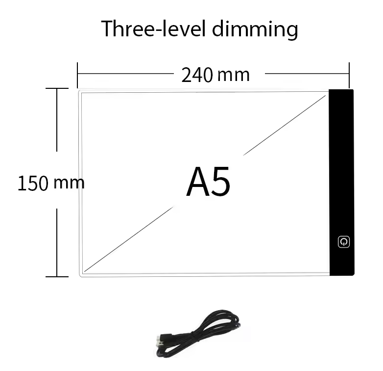 Tablero Led Para Calcar