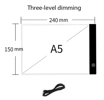 Tablero Led Para Calcar
