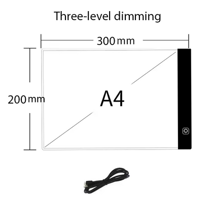 Tablero Led Para Calcar
