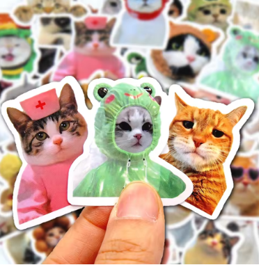 Pegatinas gatos