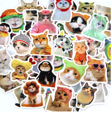 Pegatinas gatos