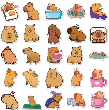 Pegatinas capibara