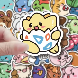 Pegatinas pokémon