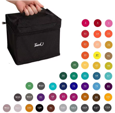 Rotuladores permanentes de doble punta